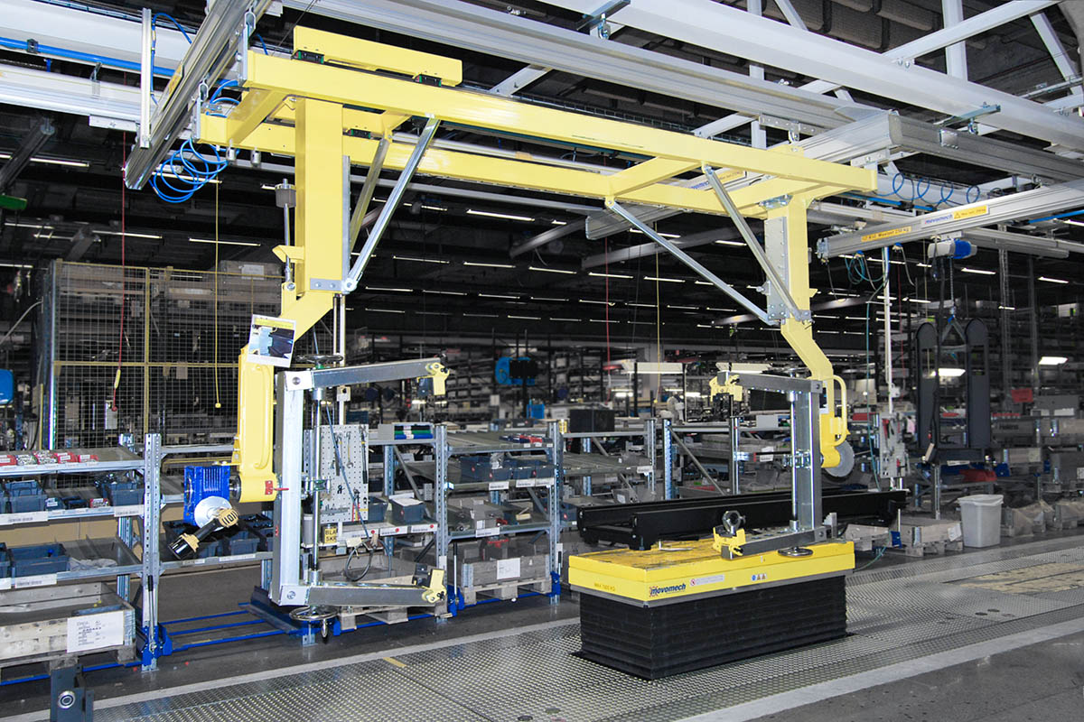 Bespoke industrial manipulators Movomech